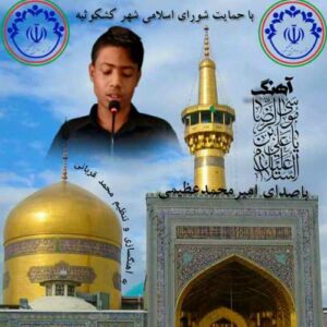 امیر محمد عظیمی امام رضا